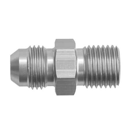 Red Horse Performance -08 MALE AN/JIC FLARE TOM10X1.0 INVERTED ADAPTER - CLEAR 8161-08-10-5